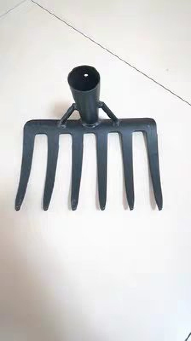 耙子落叶爬翻土搂草钉扒铁耙子工地草耙挖土园林农用工具