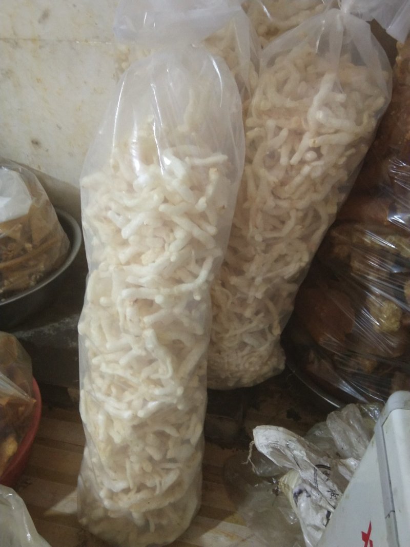 油炸蹄筋猪蹄筋，油炸蹄筋，干蹄筋