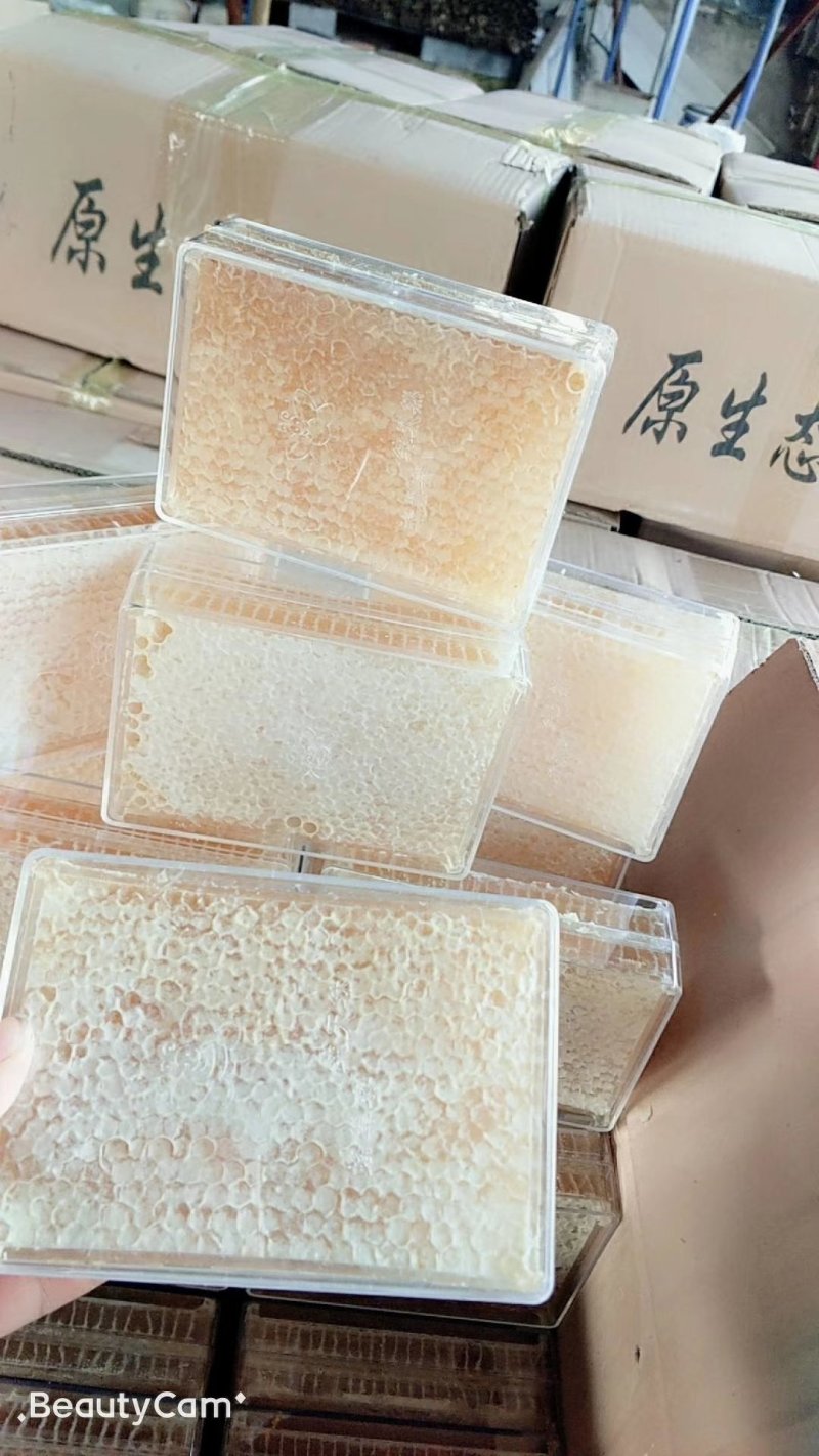 500克新蜂巢蜜野生天然纯正蜂蜜源头蜂场直销批发一件代发