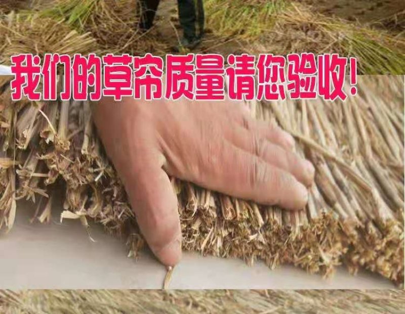 草绳稻草绳草帘稻草帘草垫草袋捆绑树木花木移栽包扎土球保湿