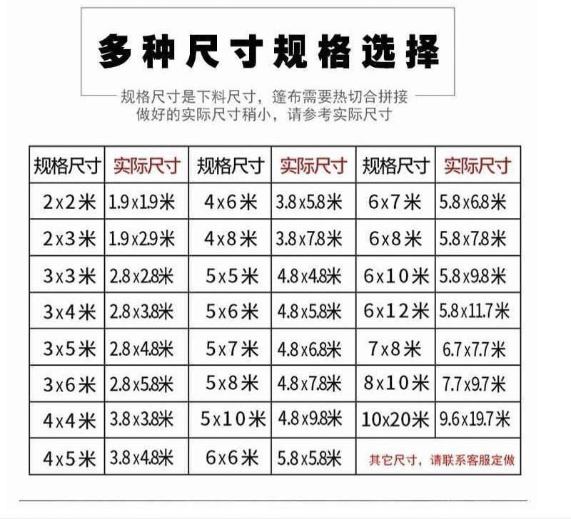 防雨布蓬布遮阳防风防雨抗老化耐腐蚀耐拉耐拽