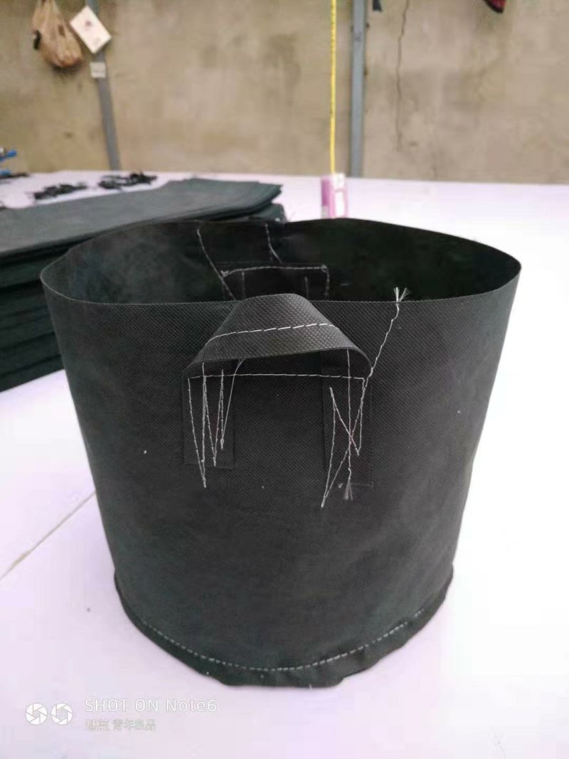 美植袋加厚黑白美植袋无纺布种植袋植树袋育苗袋植树袋