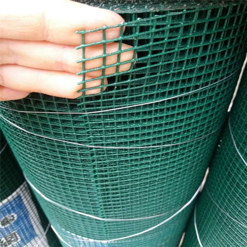 小孔防鼠铁丝网，养鸡网，圈地网，绿色围栏网，护栏网