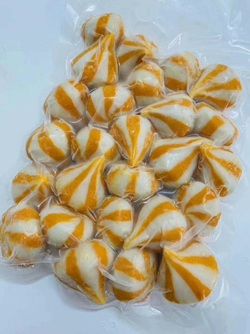 黑白双拼墨鱼400克/包（9条：墨汁肠4条，墨肉肠5条