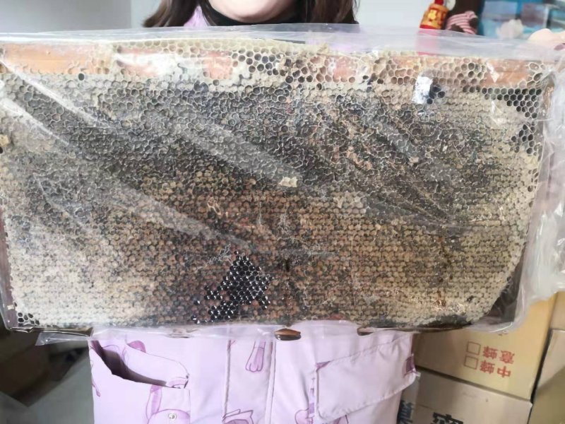 老巢蜜3年以上纯蜂蜜成熟蜜切割巢蜜蜂场直供整脾发货