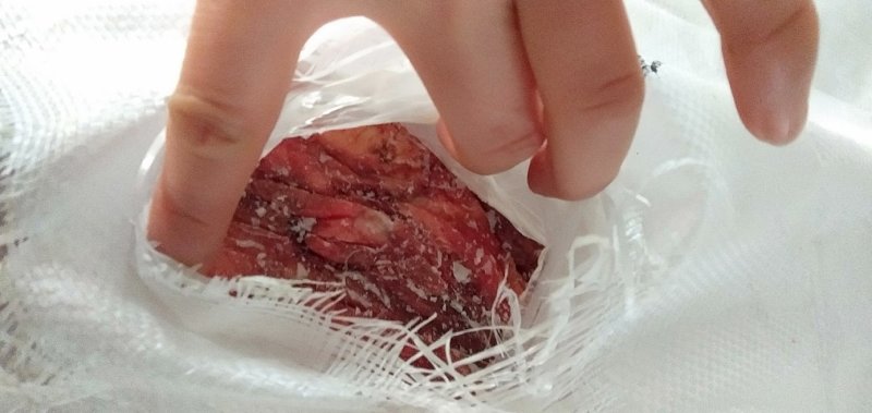 蒙古马肉五分体到货，颜色好看，来自大草原马肉，精修去油