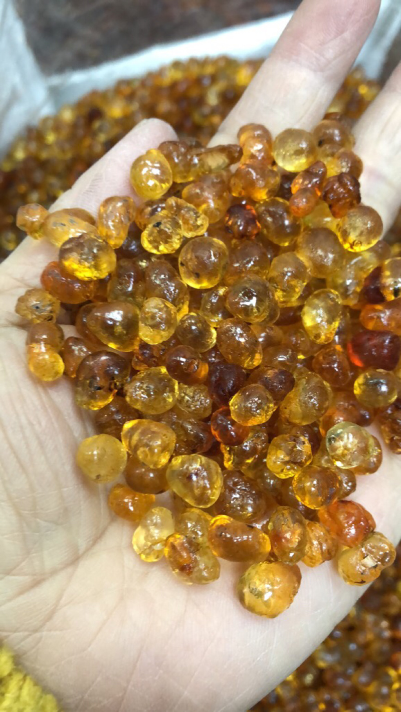 黄红机磨水洗珍珠桃胶，现货库存，产地优势，量大优惠