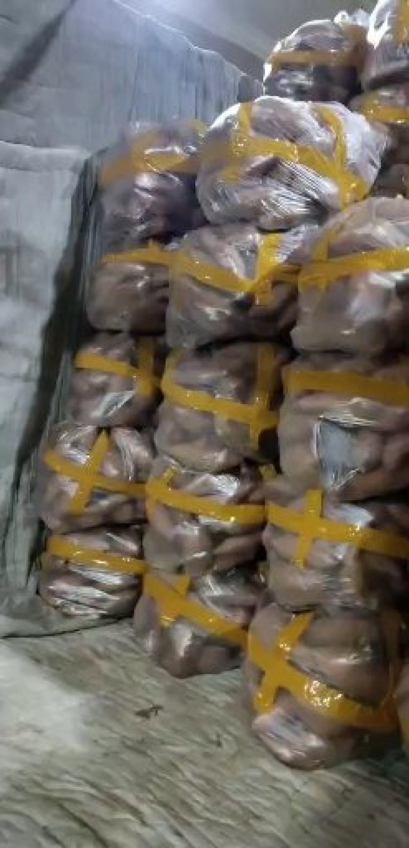 急售！沙地龙薯九条形好！颜色鲜亮可对接电商团购各大批发商