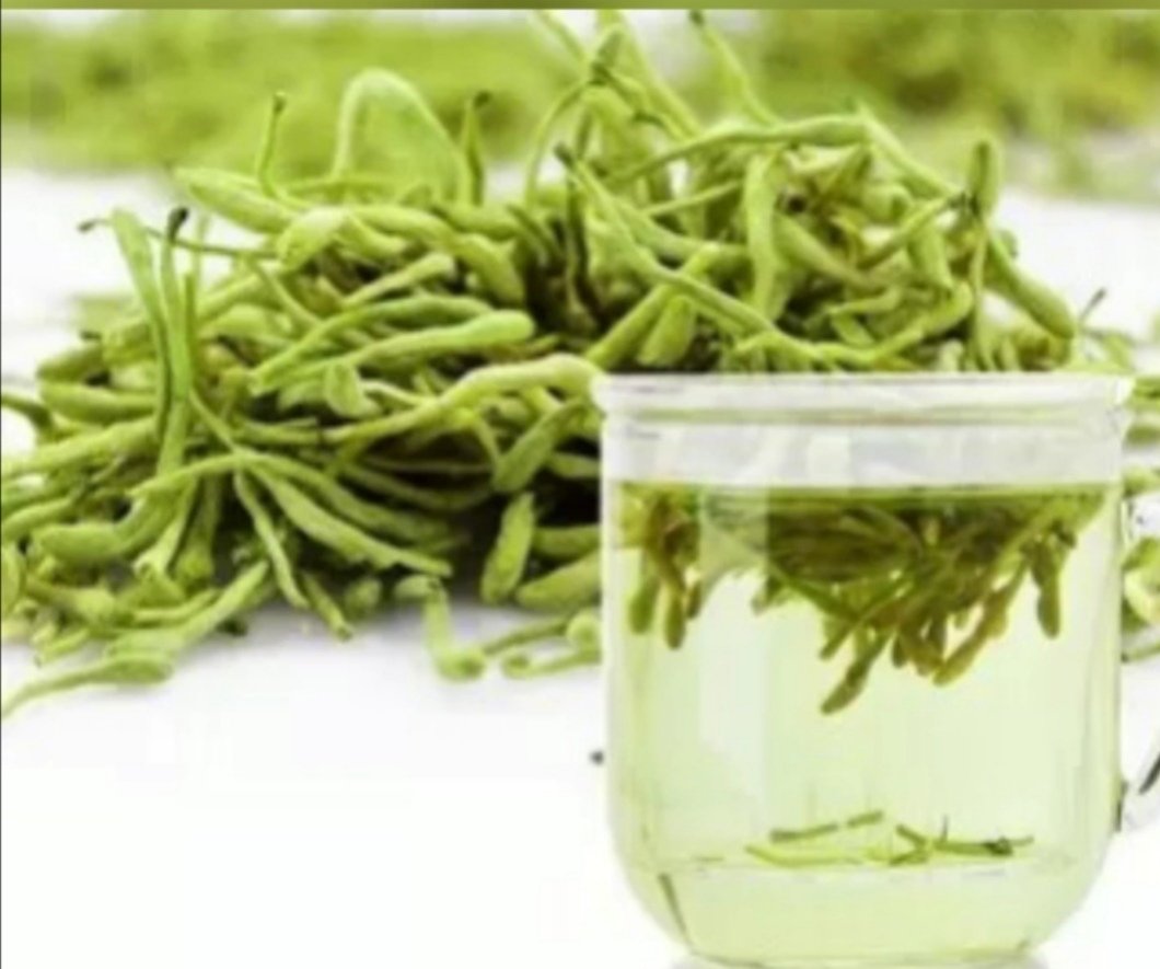 扁豆花泡水饮用图