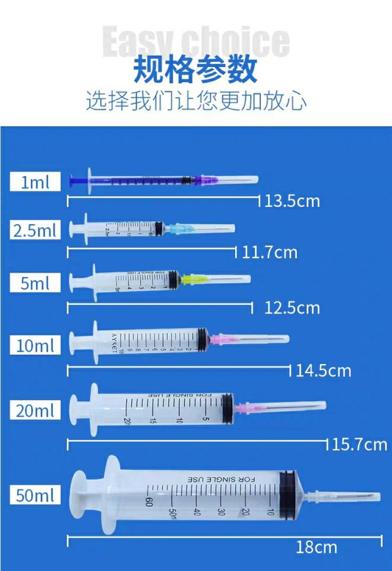 兽用塑料一次性注射针器剂式管药管10ml猪用20牛羊50