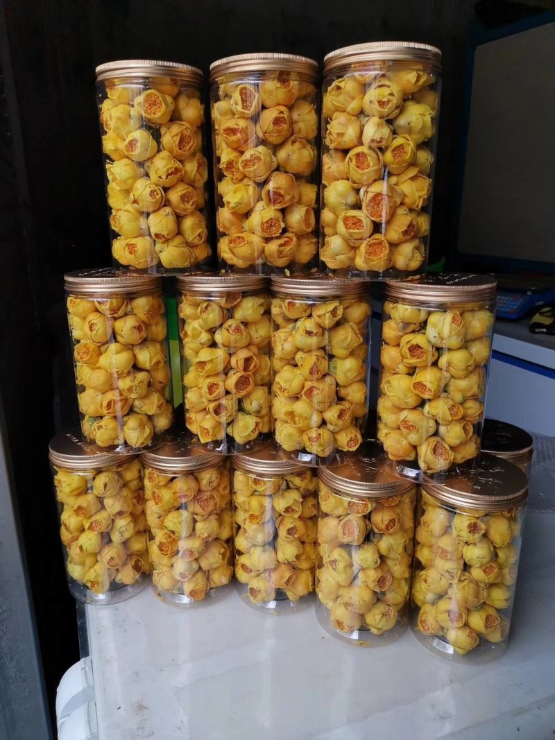 正宗广西防普金花茶烘干花金花茶冻干花基地直销