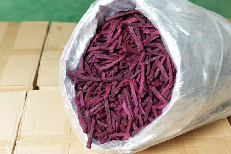 越南进口，原味紫薯干，大包装原料紫薯条