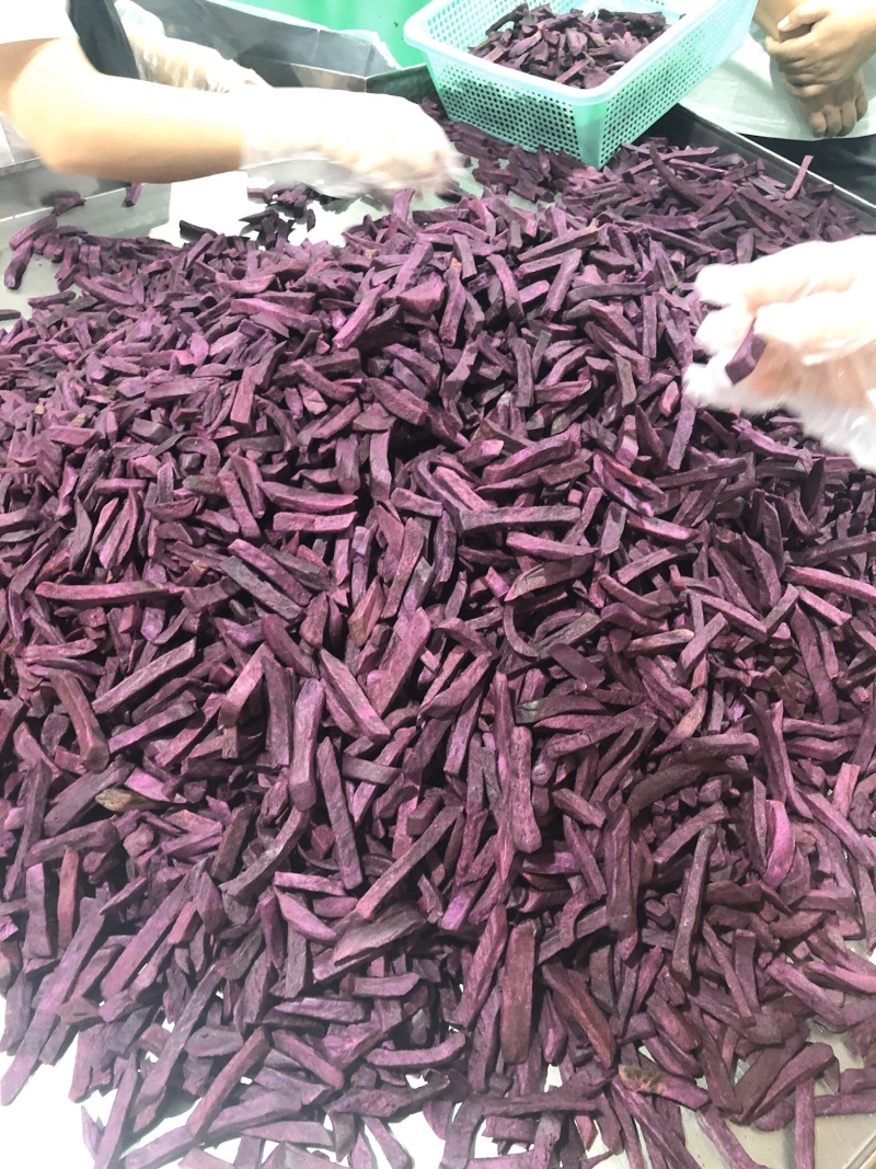 越南进口，原味紫薯干，大包装原料紫薯条