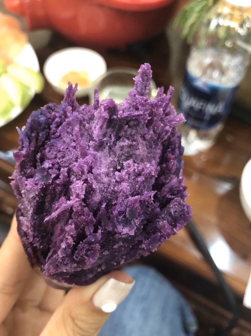 越南进口，原味紫薯干，大包装原料紫薯条