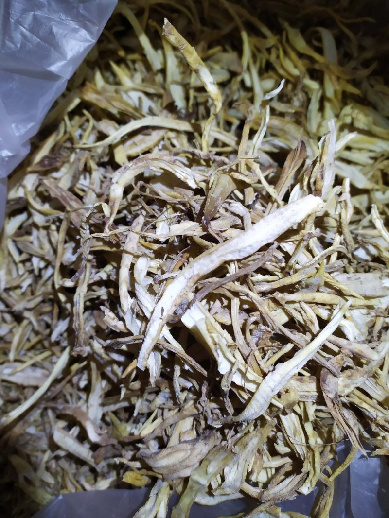 四川百部（九十九条根）无硫野生精选直片，切段，颜色品质好
