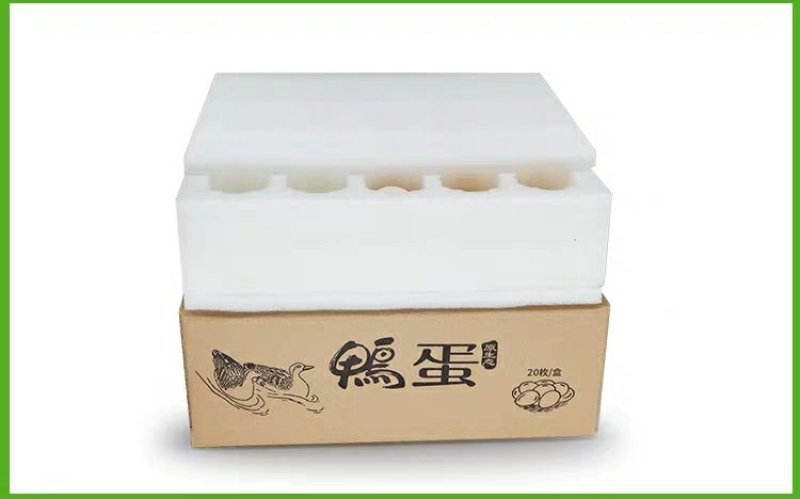 珍珠棉鸭蛋托10/20/30枚装皮蛋咸鸭蛋快递防震泡沫包
