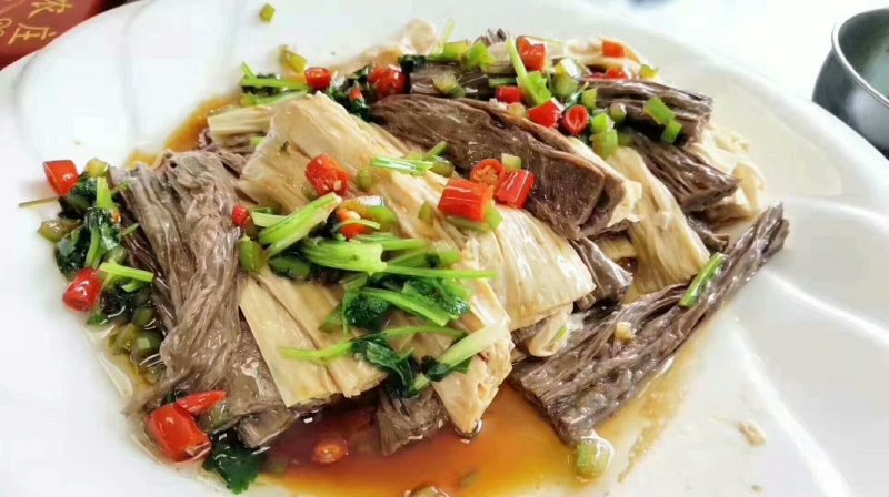 河源农家特产柴火黄豆腐竹干货自产自销