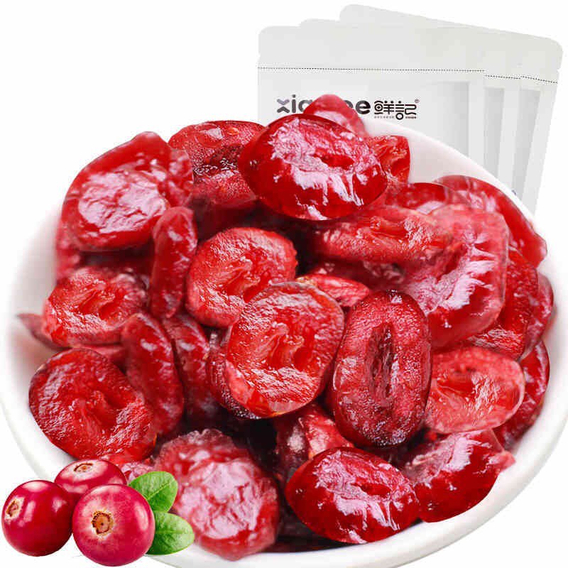 500g优质蔓越莓休闲零食干蜜饯果干红宝石果肉果脯蔓越梅