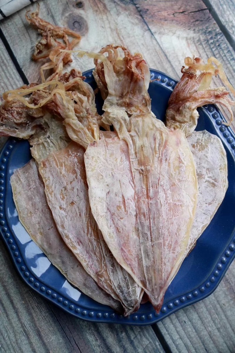 直销批发特级AAAA北海2号鱿鱼干15条特干