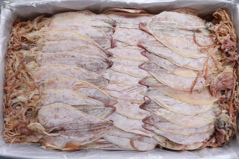 直销批发特级AAAA北海2号鱿鱼干15条特干