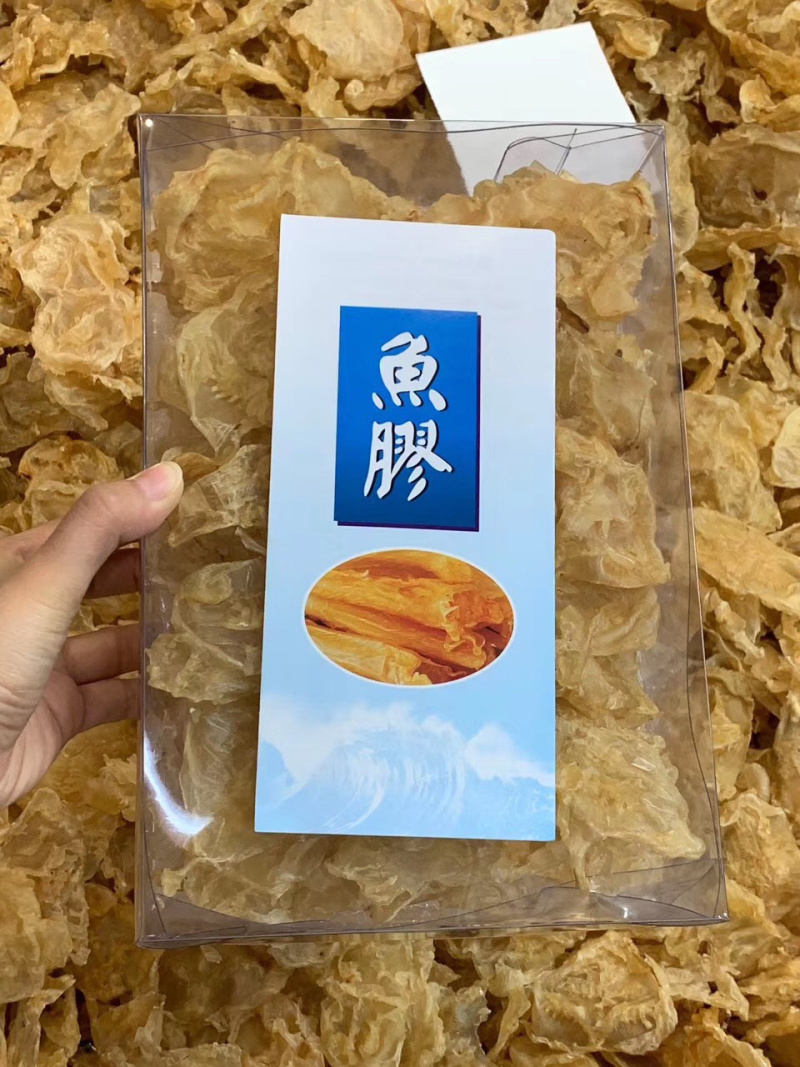 花胶石斑鱼胶赤鱼胶印尼鱼胶花胶干货酒店食材补充胶原蛋白