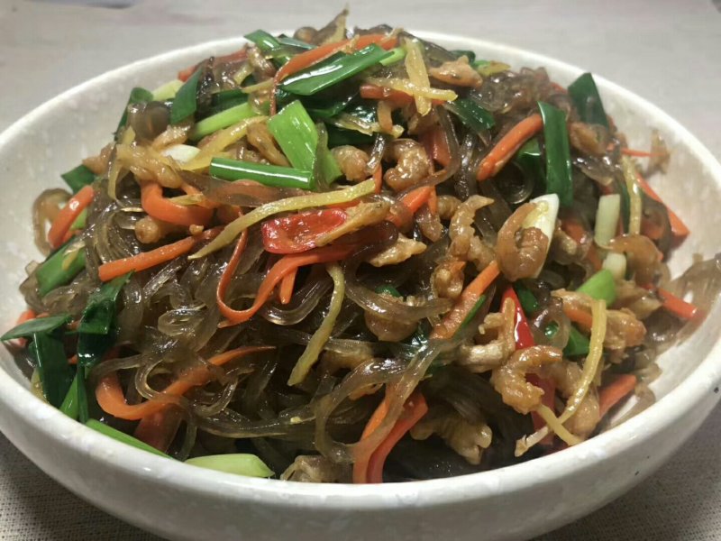 河源特产纯手工零添加柴火红薯粉丝