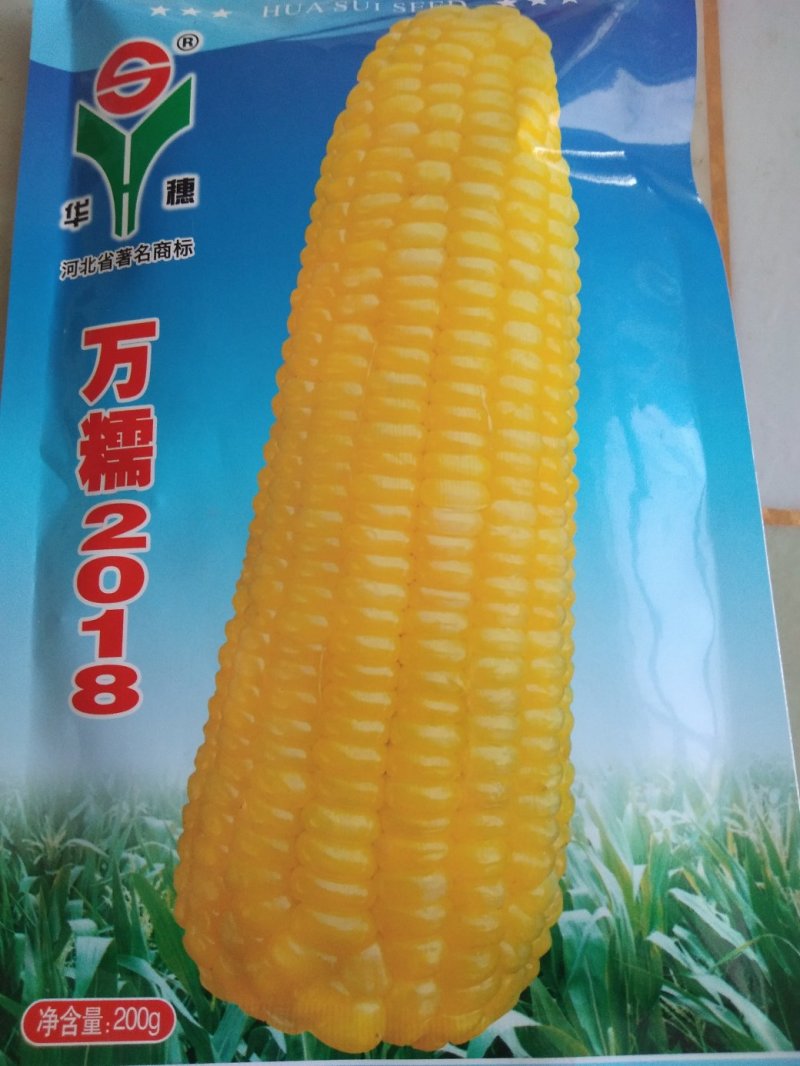 花甜糯玉米种子，质量保证绝无欺骗，市场畅销品种。