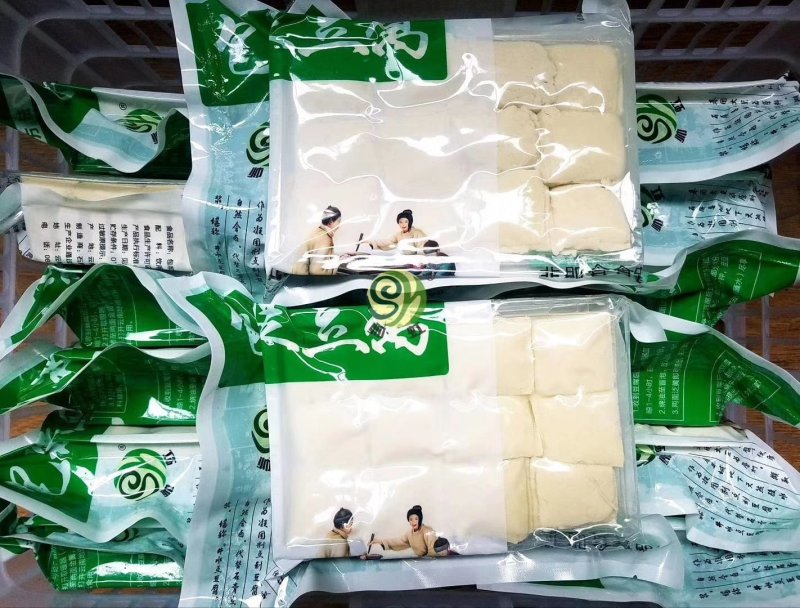 石屏网红小豆腐爆珠小豆腐一盒14元一件代发泡沫箱+冰发货
