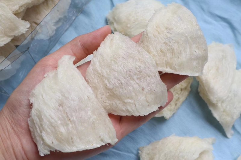 直销批发精品挑选天然燕窝三角盏50g一盒装蛋清味浓