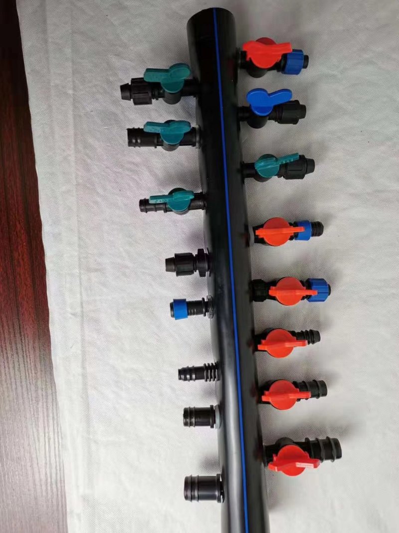 软带旁通阀门主管软带与滴灌管滴灌带连接专用阀门