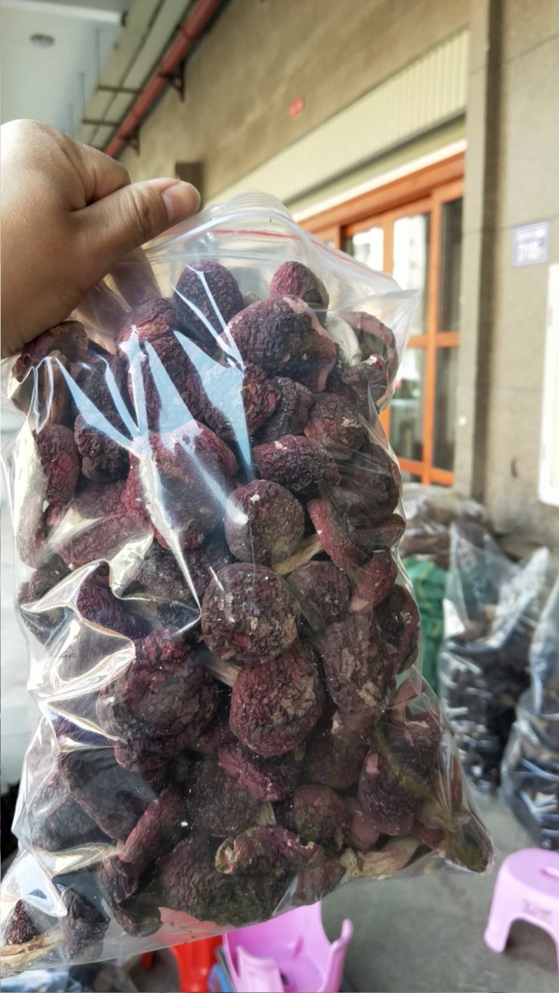 精选野生正红菇干品，标菇大标