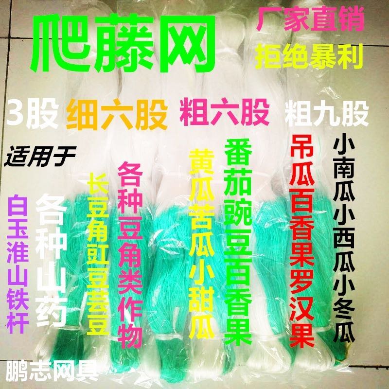 厂家直销爬藤网植物攀爬网吊瓜网黄瓜网丝瓜苦瓜网包邮
