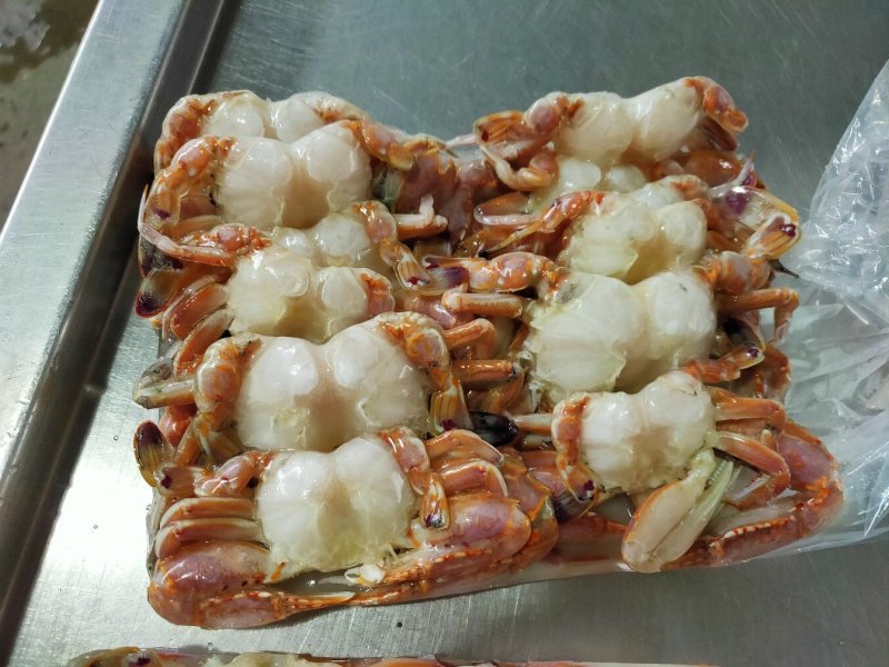 扁蟹排冻去壳扁蟹蟹肉饱满鲜嫩香甜