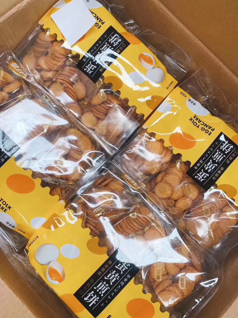 网红零食顺旺蛋黄煎饼饼干🍪