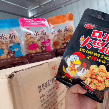 网红零食口水面