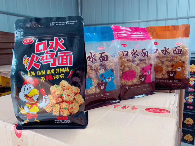 网红零食口水面