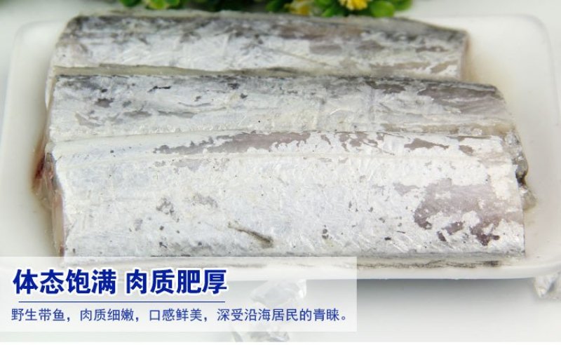 带鱼带鱼段福建本地产鲜嫩美味400克/袋