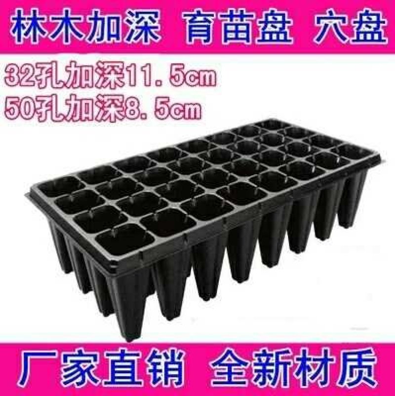 【一次性高品质育苗盘】穴盘，种植盘，穴盘芽菜托