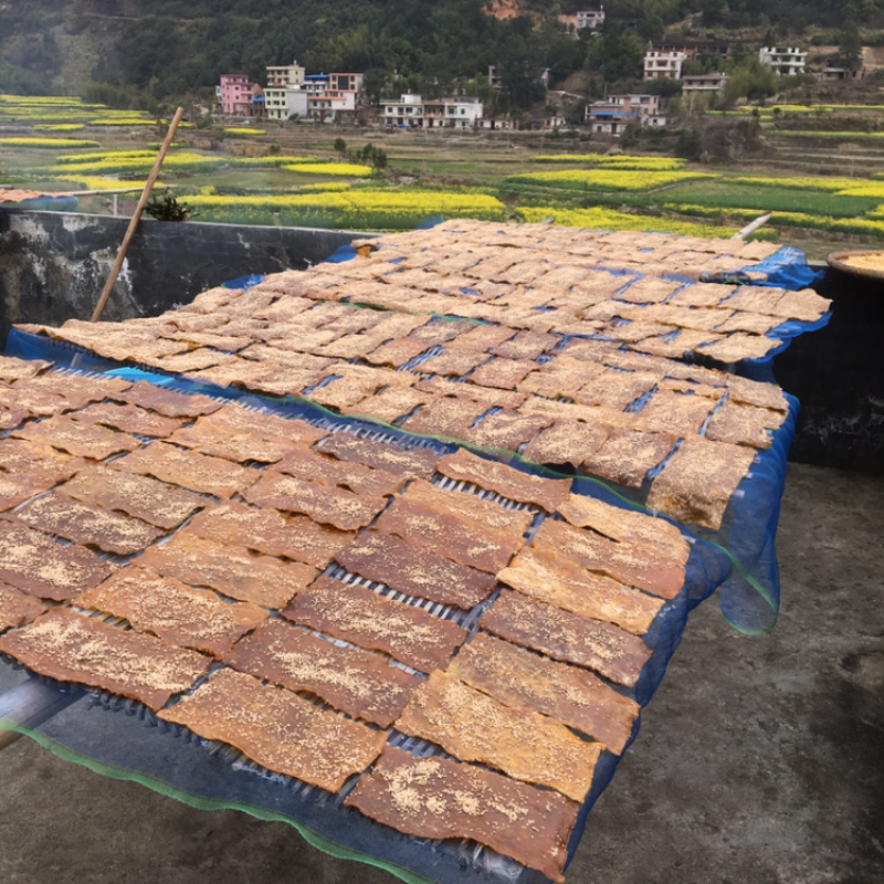 手工刮红薯片原味零添加，源于乡村，吃不胖的零食