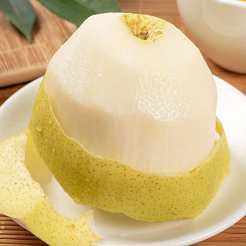 河北雪花梨果批发整箱5斤10斤当季新鲜冰糖雪梨脆甜梨子