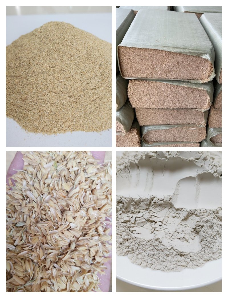 除尘稻壳粉统糠筛糠100目糠灰养殖饲料