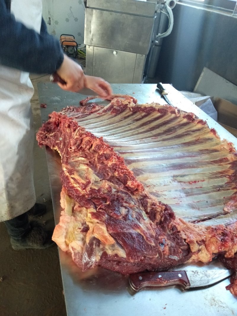 驴肉，肋条，现杀嫩口精修带皮、去皮驴肋条肉