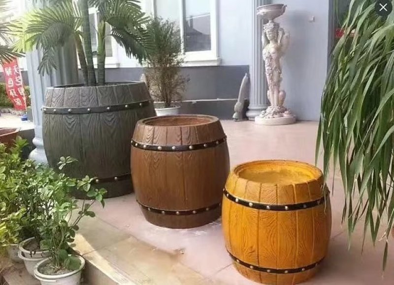 花箱花盆绿化带护栏别墅花园专用
