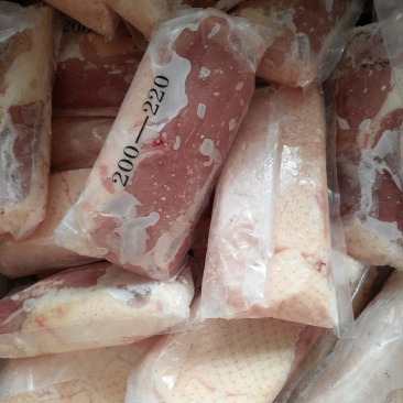 天润新鲜冷冻樱桃谷单冻去皮鸭胸肉，家庭，佳品，价格美丽