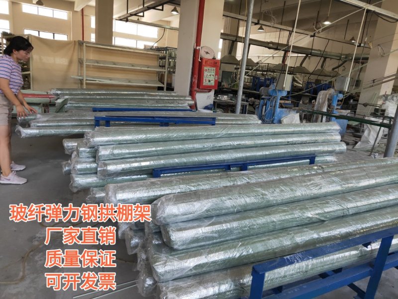 大棚温室骨架二棚地膜弓杆各种中小拱棚骨架玻璃纤维弹力钢棒