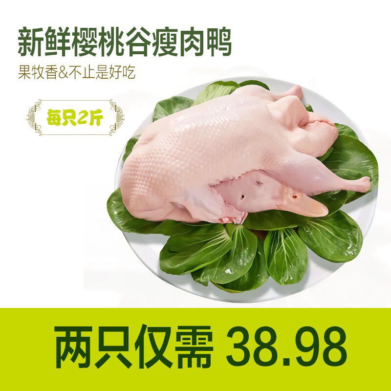 正宗土鸭新鲜鸭子鸭肉农村散养老鸭一件代发包邮