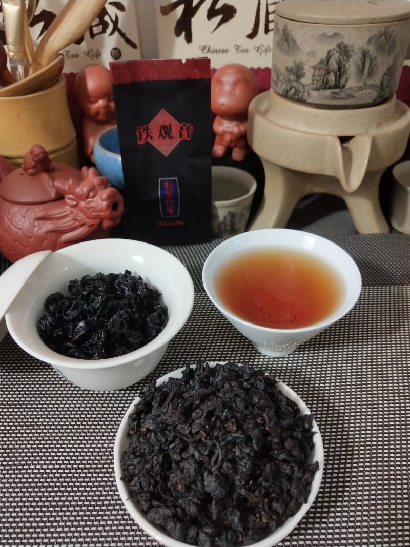 【陈年铁观音茶叶】老铁精制乌龙，紫砂陶瓷罐装