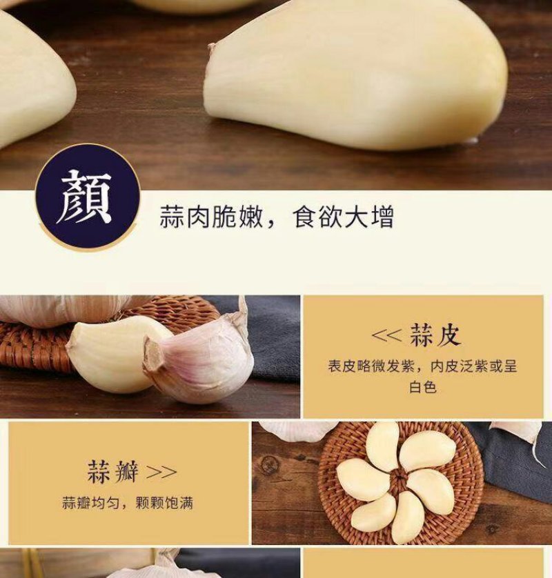 大蒜干蒜一件代发【2斤装】偏远地方不包邮