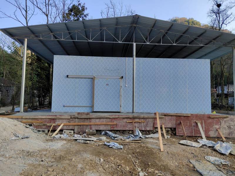 恒雪冷库定制厂家服务没有中间商欢迎老板来厂考察