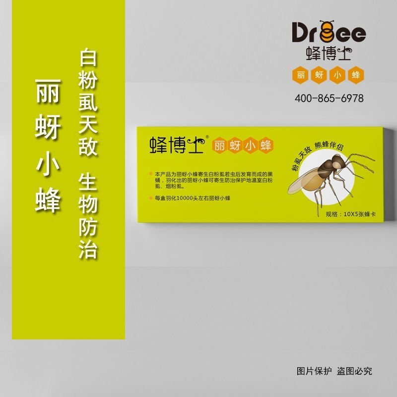 Dr.bee蜂博士丽蚜小蜂白粉虱生物防治天敌